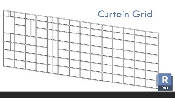 How to Add or Remove Curtain Grid in Revit