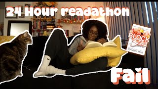 24 Hour Readathon Fail 📚 Reading Vlog | Schaelove