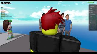 a hacker followed me in natural disaster survivals..