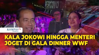Momen Jokowi hingga Para Menteri Joget dan Nyanyi saat Gala Dinner WWF di Bali