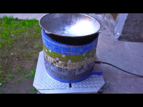 Video: Do-it-yourself stove with a cauldron