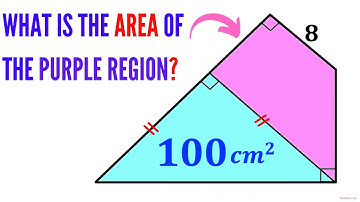 Can you find area of the Purple Trapezoid? | Trapezium | (Important skills explained) | #math #maths