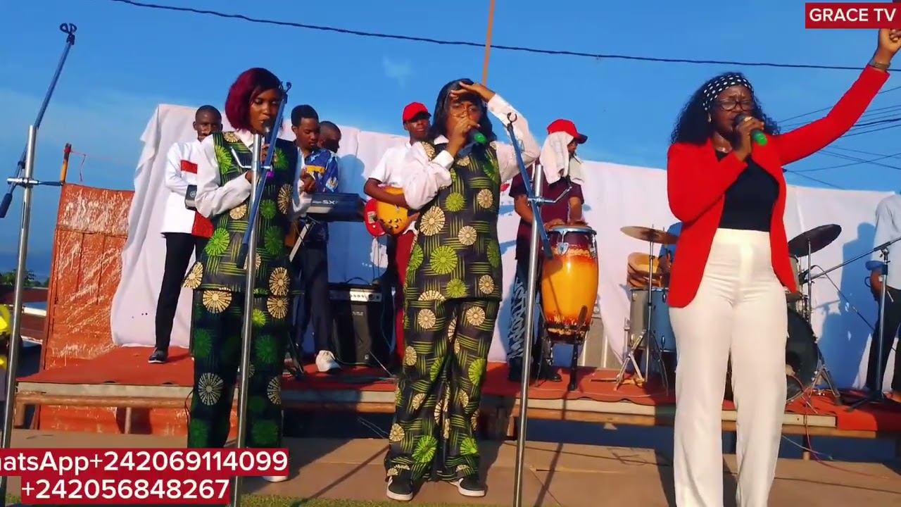 JE M'ACCROCHE À TOI🔥 🔥Gospel live 🇨🇬🇨🇩