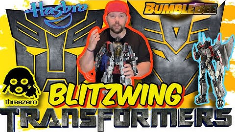 @TransformersOfficial Bumblebee Movie BLITZWING by ThreeZero Premium Scale Unboxing & Review