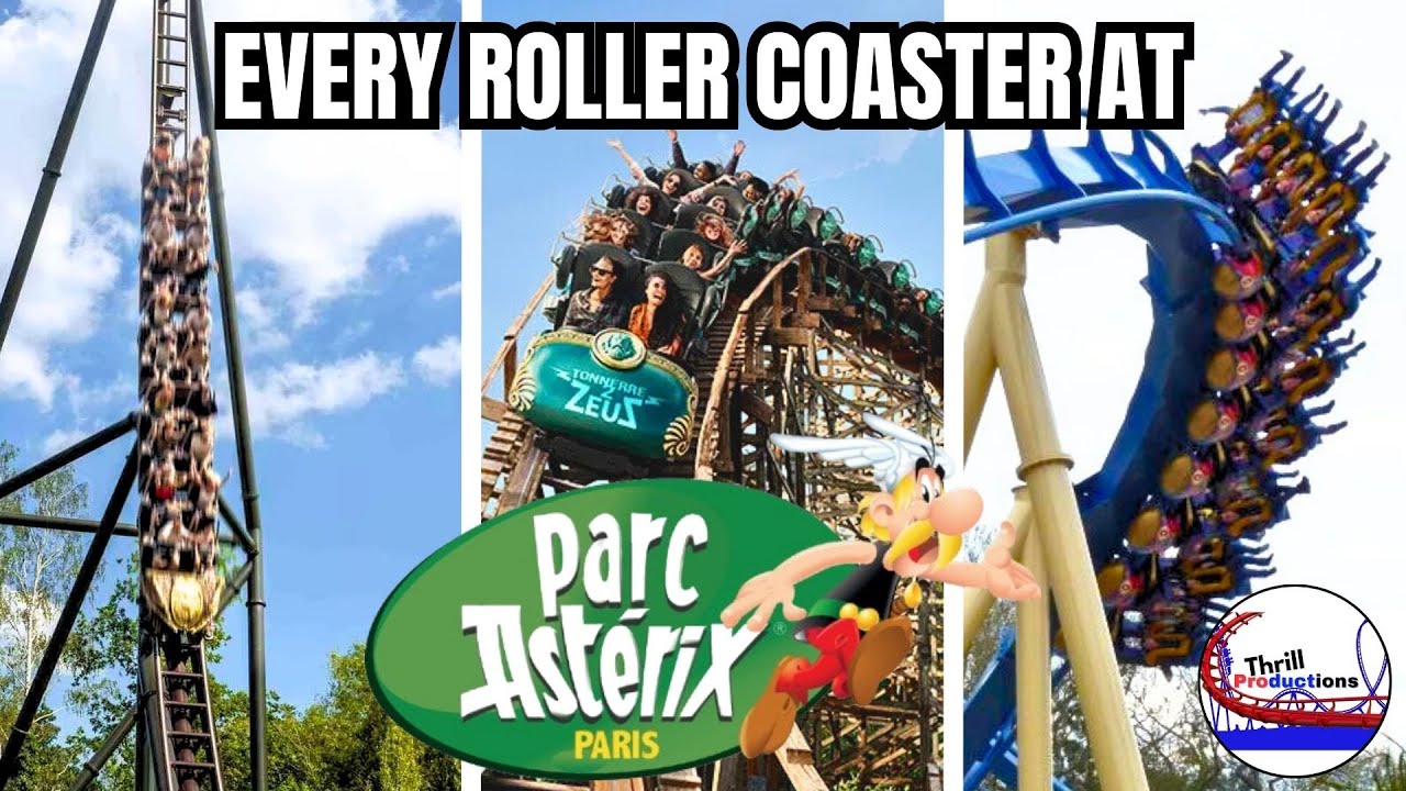 Every Roller Coaster at Parc Astérix! (2025 Edition)