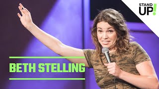 Beth Stelling Needs A Man That Can Tolerate Burping | JFL | LOL StandUp!