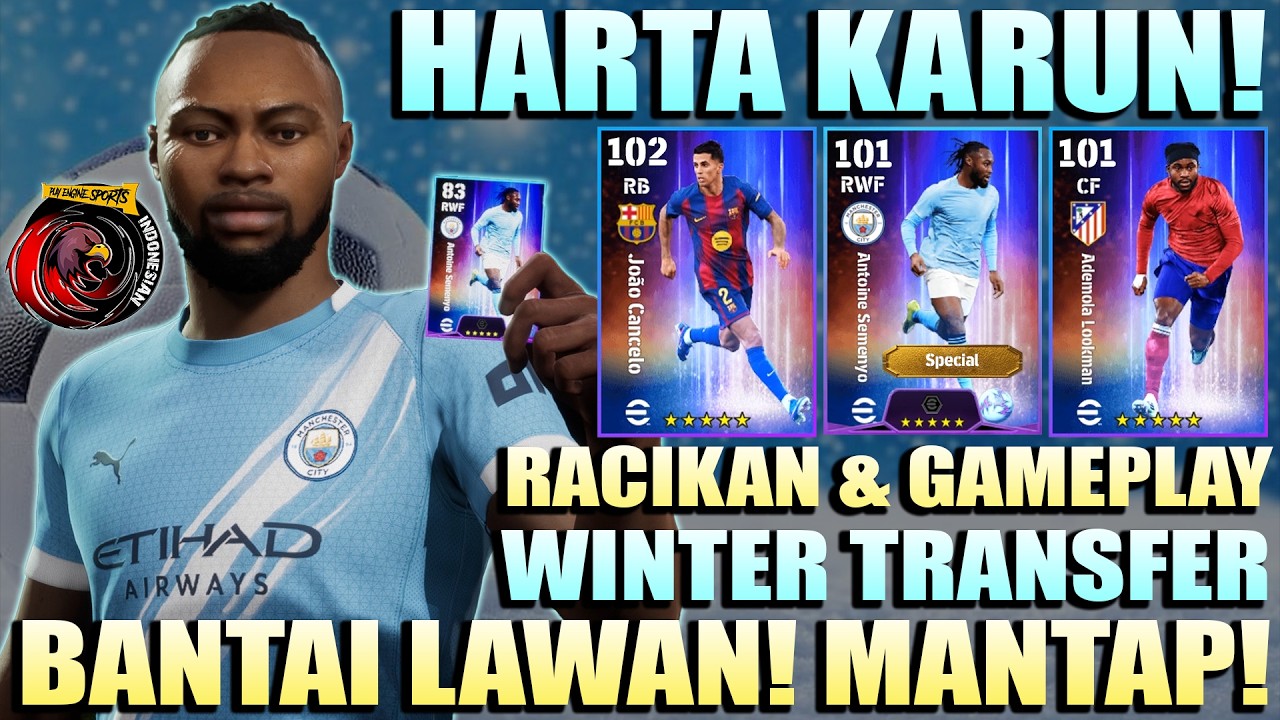 WOW AKU BORONG SEMUA WINTER TRANSFER DAN REVIEW SEMENYO SPESIAL GOCEKAN HARAM! BANTAI LAWAN! MANTAP!