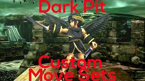 Super Smash Bros 4 Custom Move Sets : Dark Pit