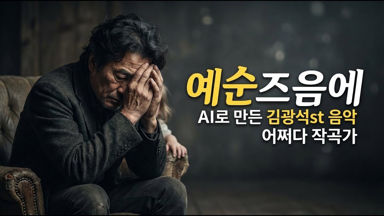 예순즈음에 | AI로 만든 김광석st음악 | 어쩌다 작곡가