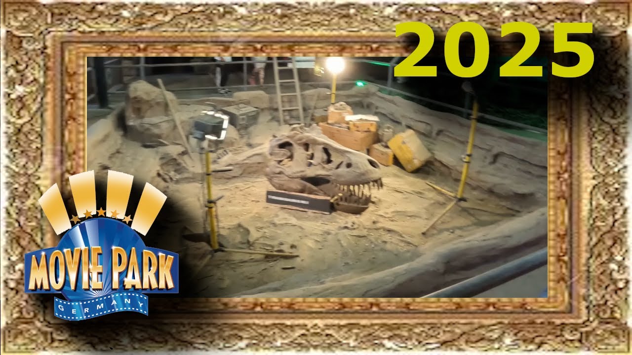 T-Rex im Movie Park?! 🦖 World of Dinos Ausstellung