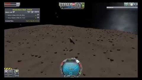 Kerbal Space Program Crashing into Gilly