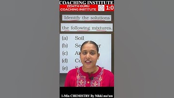 1 MIN   CHEM 164 II QUESTIONS II CLASS 9 II BY NIKKI MA