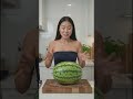 Slicing Open a Huge Juicy Watermelon! 🍉 Under 10 Seconds! | #shorts