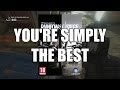 Rainbow Six: Siege is simply the best