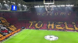 Galatasaray Fans: WELCOME TO HELL (vs. Manchester United)