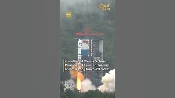 Two new Chinese test satellites blast off into orbit