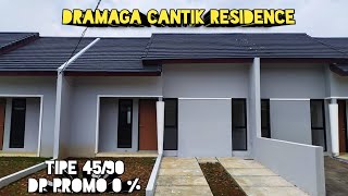 Dramaga Cantik Residence DP Promo 0% Free Biaya2 lain dekat kampus IPB Bogor & Toll BORR