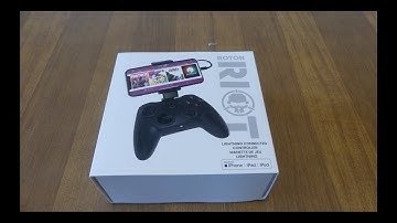 unboxing Rotor Riot controller for IOS devices  HD 720p