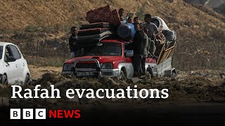 Israel-Gaza: Israel orders more Rafah evacuations as fighting intensifies | BBC News