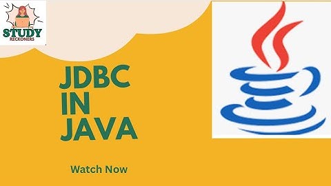 "Mastering JDBC in Java: Database Connectivity Simplified"