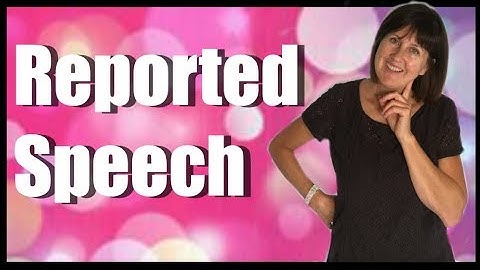 Reported Speech | Indirect Speech and Direct Speech | Learn English Grammar