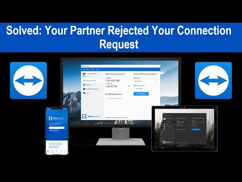 Solved Teamviewer Your Partner Rejected Your Connection Request
