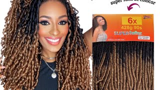 Cabelo Nina Softex Crochê Cabelo Cacheado Nina Como Colocar Cabelo Cacheado