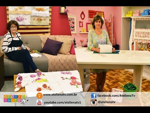 Ateliê na TV - Rede Brasil - 29.04.2016 - Zilda Mateus e Déborah Castro