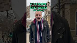 Offensive gestures in the UK!         Be careful!