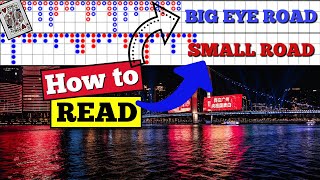 كيف تقرأ الطرق المشتقة من القمار (Big Eye Boy & Small Road) بطريقة سهلة!