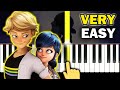 MIRACULOUS Adrienette Dance VERY EASY Piano Tutorial MIRACULOUS Adrienette Dance VERY EASY Piano Tutorial