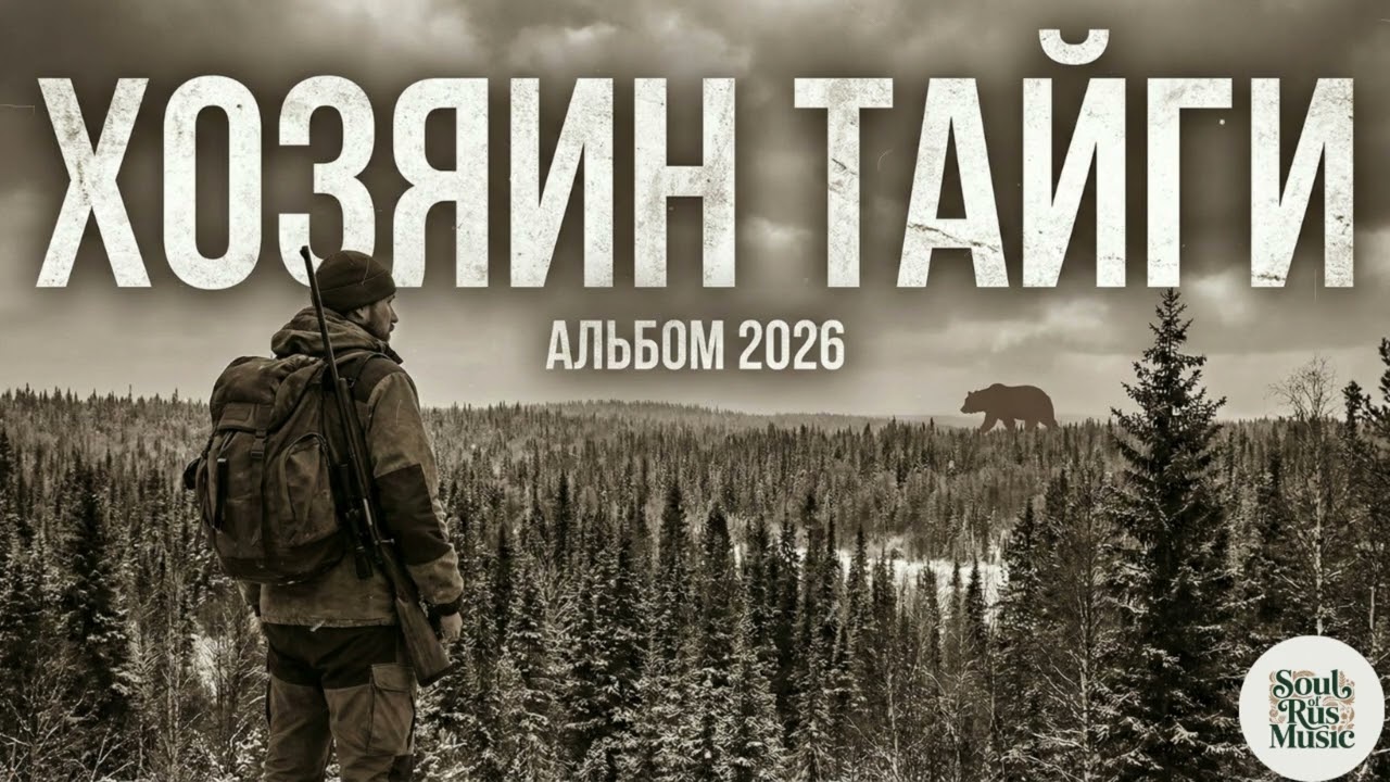 МОЩНЫЙ ШАНСОН В ДОРОГУ! Альбом «ХОЗЯИН ТАЙГИ» (2026)