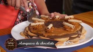 Marquesa de Chocolate Venezolana!! Fácil y sin Refractario :)