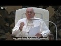 Pope: Never tire of asking God's forgiveness