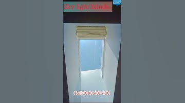 Skylight Blinds | Liverton Automation - 9048488480 #shorts #skylight #blinds #automation #kochi