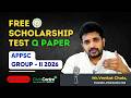 APPSC G2 | What is the use of Scholarship Test 2026 |  Civiccentre IAS