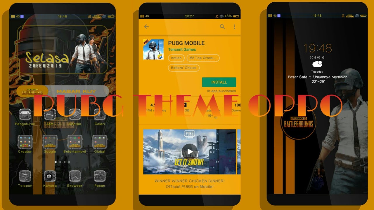 Tema Oppo Pubg V2 Tembus