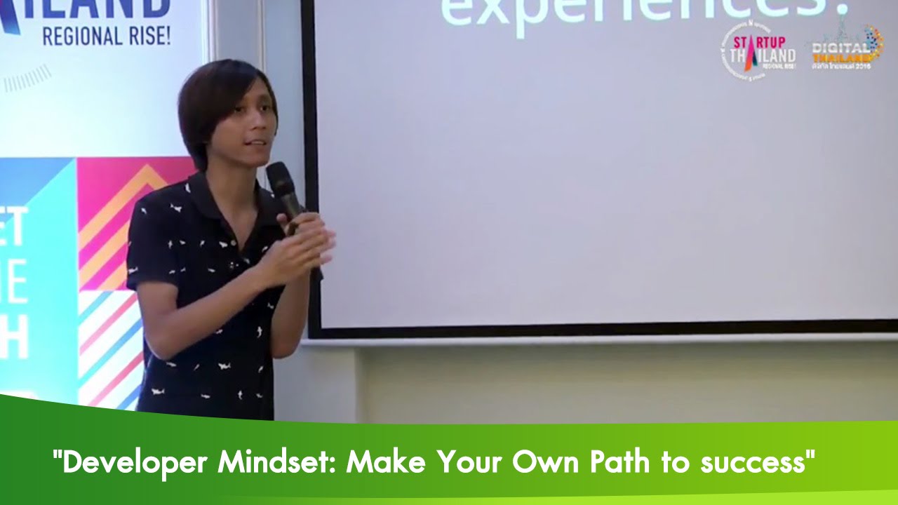 "Developer Mindset: Make Your Own Path to success" - YouTube