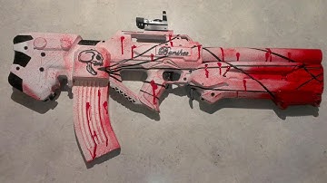 Nerf Rayven Mod.....The "Banshee" project... Part 2