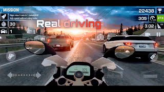 motorcycle drive simulator game for android screenshot 2
