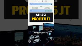 TERNYATA MUDAH, MENDAPATKAN PROFIT SEHARI 5 JUTAAN, SAMBIL REBAHAN