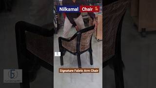 Nilkamal Signature Fabric Arm Chair #nilkamal #NilkamalFurniture #chairs #armchair #plastic #shorts