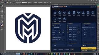 The Logo Design Process | Grid-based Logo Design Tutorial In Adobe Illustrator#logo #logodesign
