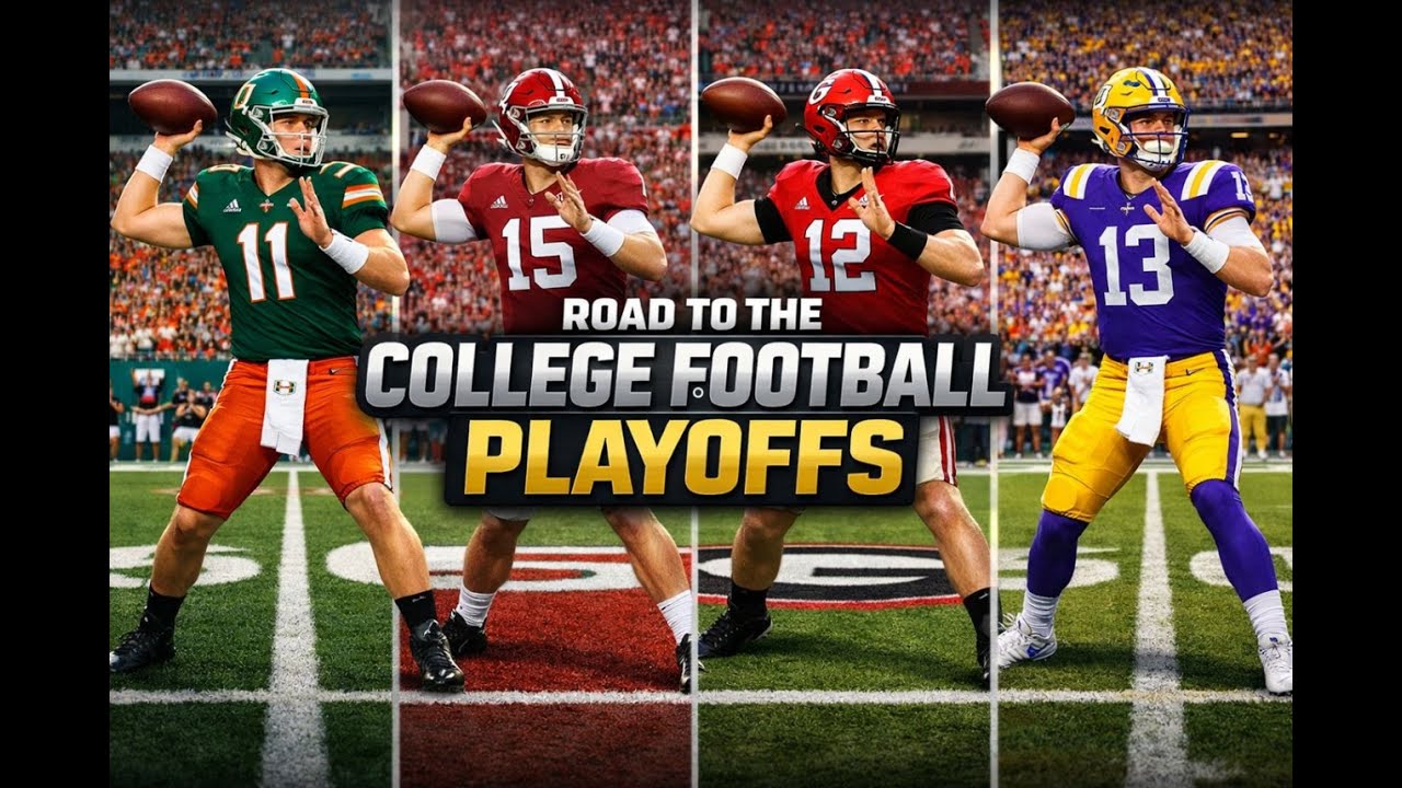 IM BACK - LIVE Streaming Road To The College Football 26 Playoffs - YouTube