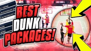 MOST OVERPOWERED SLASHER ANIMATIONS IN NBA 2K20! BEST DUNK PACKAGES IN NBA 2K20! UNBLOCKABLE DUNKS!