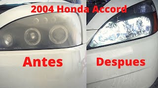 Instalacion de Faros y Luces LED//2004 Honda Accord