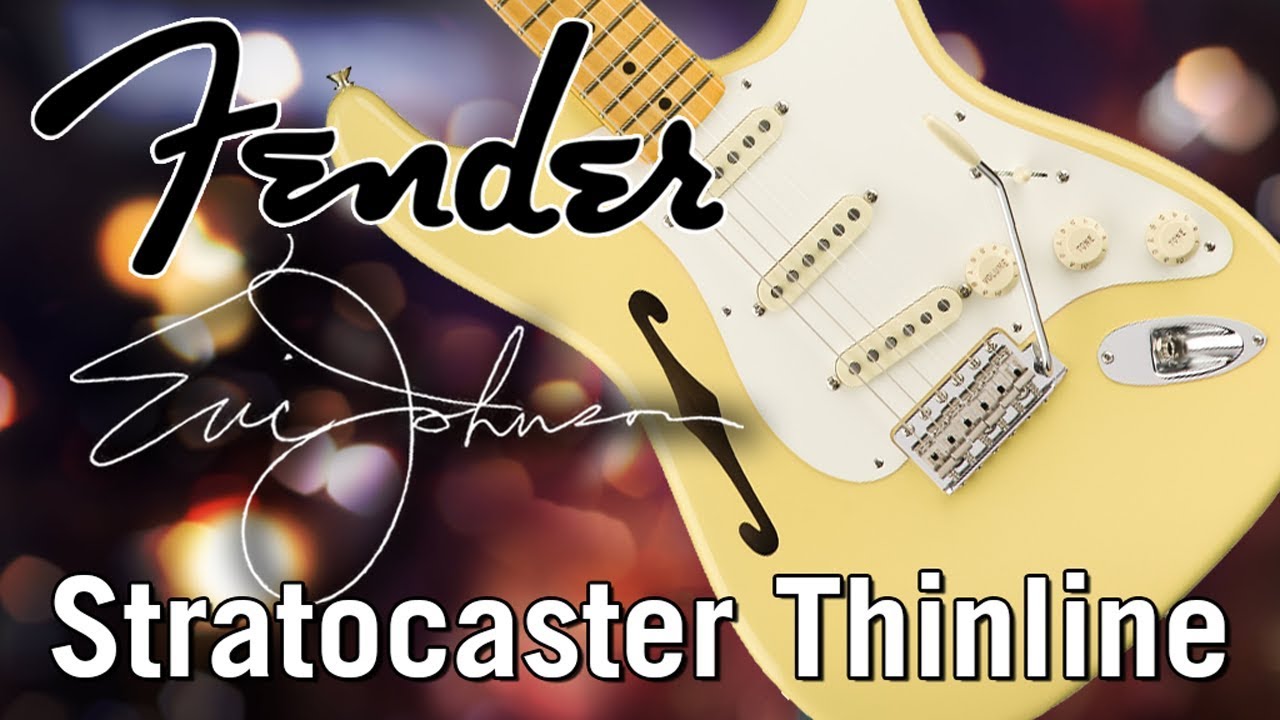 Eric Johnson Signature Stratocaster Thinline