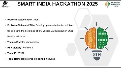 IoT-Based Fault Detection & Monitoring System |Smart India Hackathon 2025 | tRavens(81722)| SIH25063