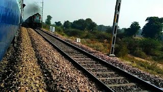 "High speed crossing" Bikaner super fast express