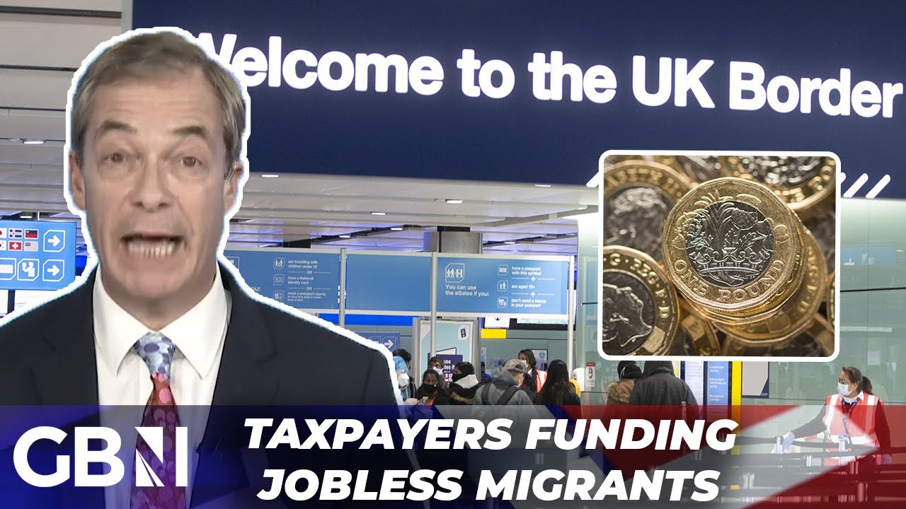 UK taxypayer spends £24 BILLION on jobless migrants since 2020! | Nigel Farage